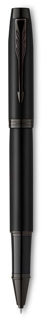 Ручка роллер Parker IM Achromatic T317 (CW2127743) Matt Black F черн. черн. подар.кор. фото 1