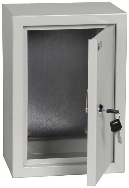 IEK_YKM40-321-31_Корпус металлический ЩМП-3.2.1-0 36 УХЛ3 IP31 {размеры 300х210х150 мм} фото 1