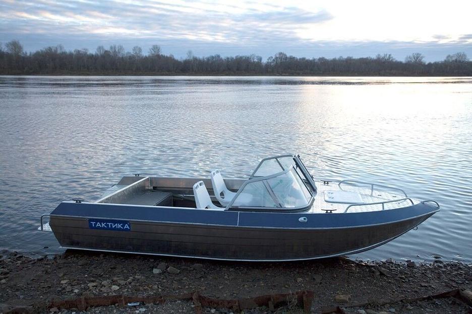 Алюминиевый катер Тактика 460, 480*180*80 см фото 9