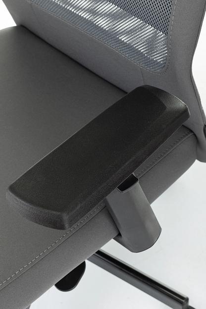 Кресло руководителя Бюрократ T-995 серый TW-04 Neo Grey сетка/ткань крестов. металл черный фото 6