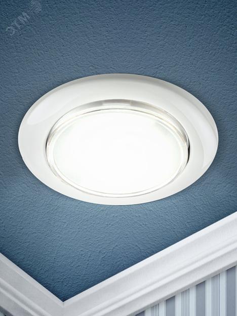 Светильник KL35 WH есо Светильник под лампу Gx53,220V, 13W,белый KL35 WH eco ЭРА Б0041927 фото 2