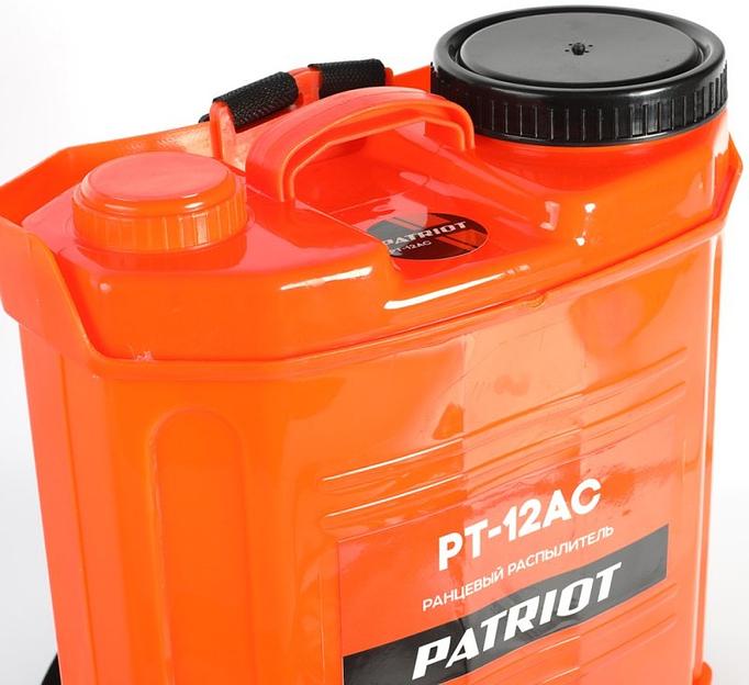 Опрыскиватель Patriot PT-12AC аккум. ранц. 12л оранжевый (755302530) фото 4