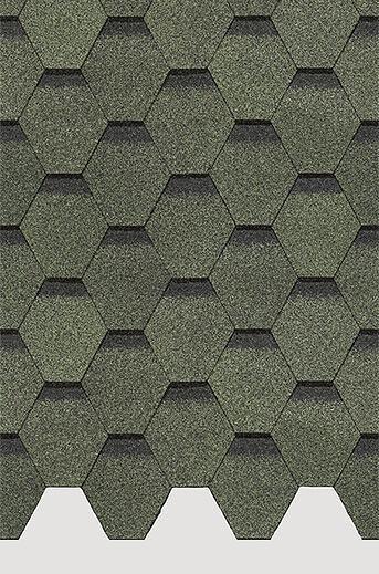 Ламинированная черепица Docke Europa,Карат, Зеленый фото 1