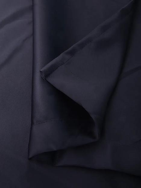 Комплект штор блэкаут, комплет 2 шт, черный, 270х300 см, опт фото 3