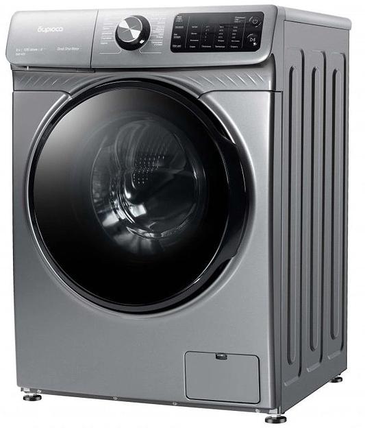 Стиральная машина Бирюса WM-SM814/03 M класс: A+++ загр.фронтальная макс.:8кг серебристый фото 3