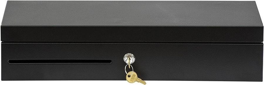 Ящик денеж. Атол 38714 FlipTop-B 14отдел. черный фото 1