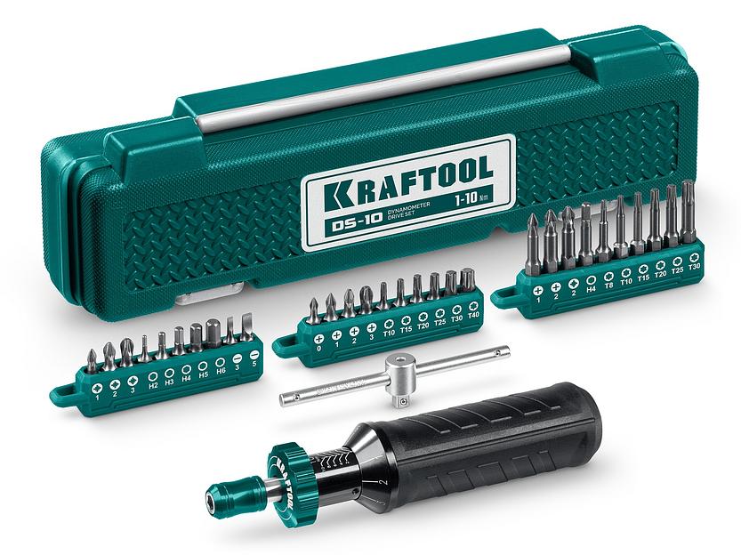 KRAFTOOL DS-10 1-10 Нм, динамометрическая отвертка (64037) фото 1