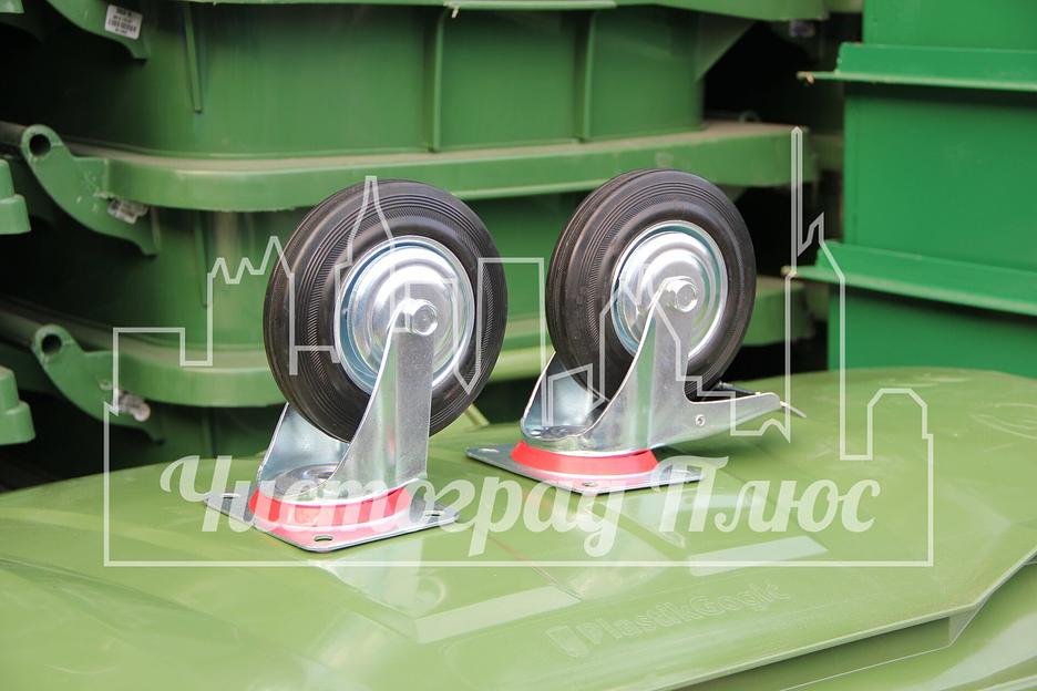 Колесо поворотное 160 мм (без тормоза) фото 5