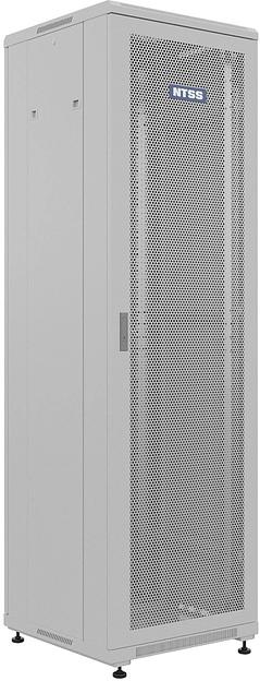 Шкаф коммутационный NTSS Премиум (NTSS-R42U6060PD) напольный 42U 600x600мм пер.дв.перфор. металл 900кг серый 510мм 86кг фото 2