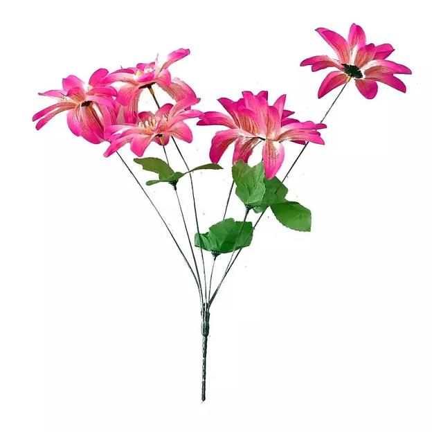 Букет с ромашками на 6 голов 42см 362-670 фото 3