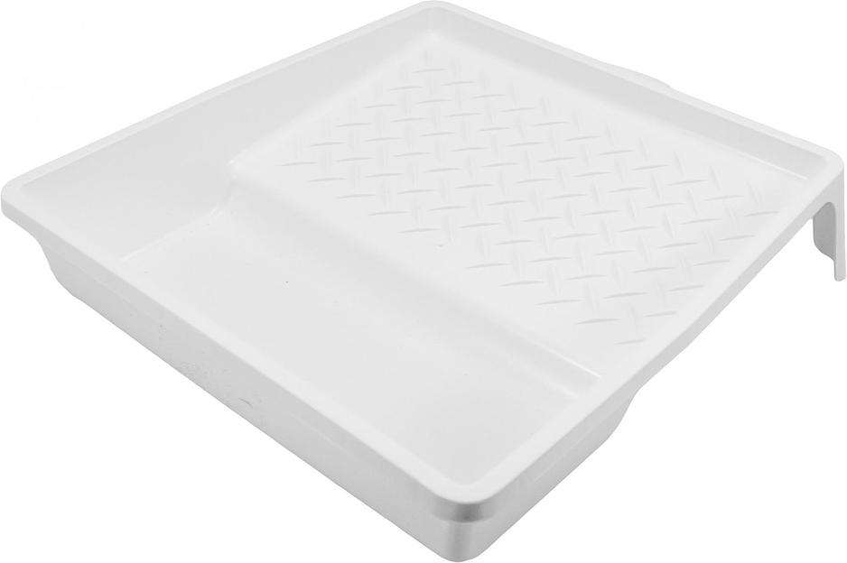 Ванночка DECOR 260х290 мм, белая (для валиков длиной до 180 мм) фото 1