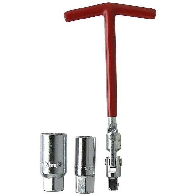 Свечной ключ с шарниром 21 И 16 мм Hong-Ma HM1674 фото 1