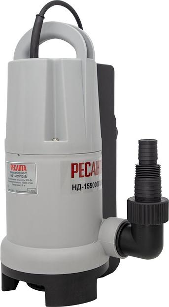 Насос садовый дренажный Ресанта НД-15500П/35B 900Вт 15500л/час (77/2/4) фото 3
