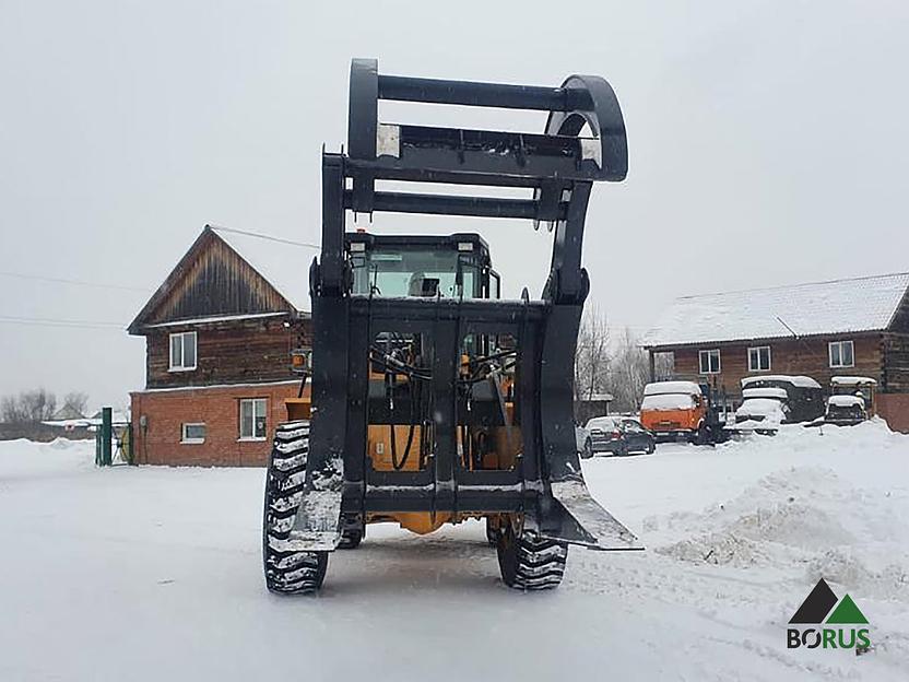 Лесозахват (бревнозахват) для фронтальных погрузчиков 3 или 5 т Jingong, Hyundai, Komatsu, Volvo, Doosan, SDLG, FOTON, LiuGong, XCMG, XGMA и др фото 7