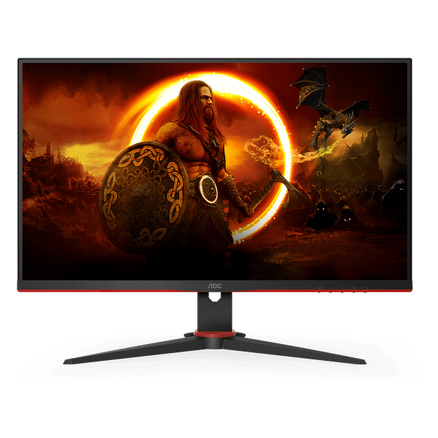 Монитор LCD 27'' 16:9 1920х1080(FHD) IPS, nonGLARE, 250cd/m2, H178°/V178°, 1000:1, 80M:1, 16,7 миллионов цветов, 1ms, VGA, 2xHDMI, DP, Tilt, Swivel, Speakers, Curved, 2Y, Black-Red фото 2