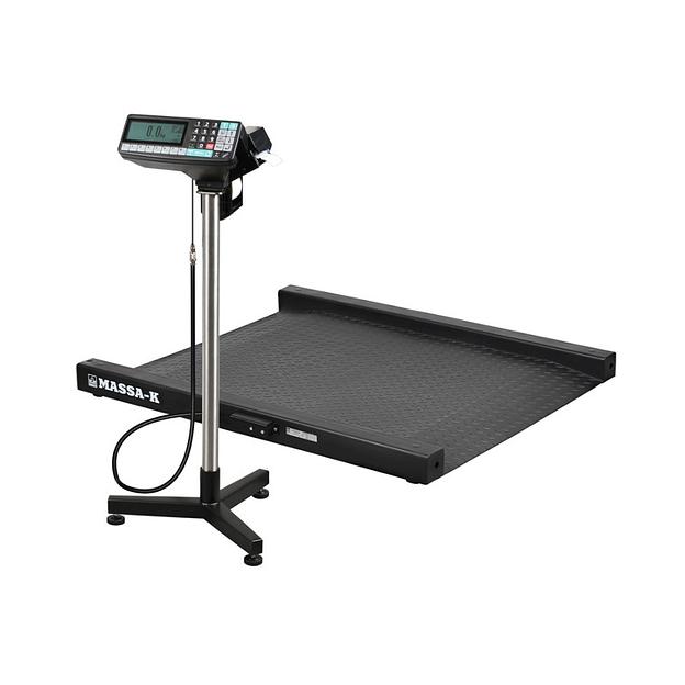 Весы Масса-К 4D-LM-10/10-2000-RP с печатью этикеток и регистрацией товароучетных операций фото 1