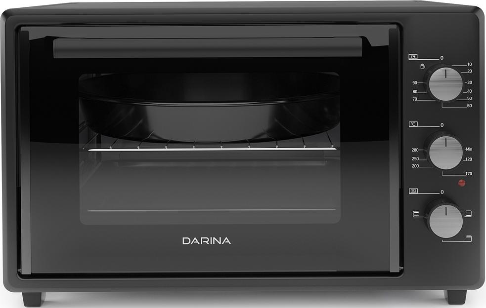 Мини-печь Darina UB NDE 37 701 B 37л. 1400Вт черный фото 1