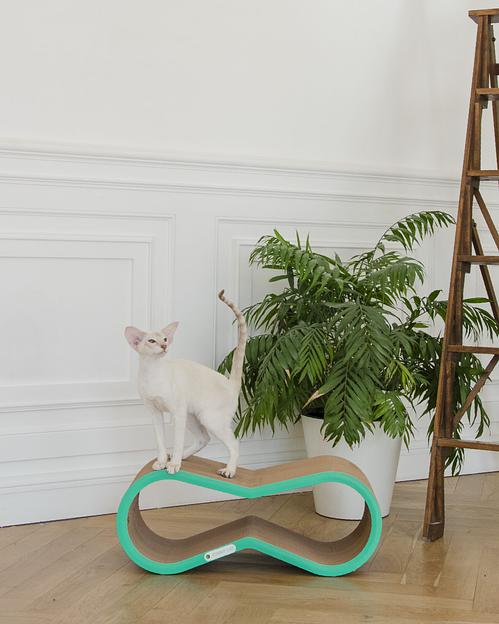 Когтеточка из картона Свитч, зеленый, опт фото 1