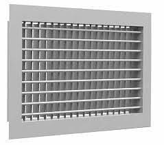 Решетка вентиляционная линейная двустворчатая SLG (СЛГ) 300*300 фото 6