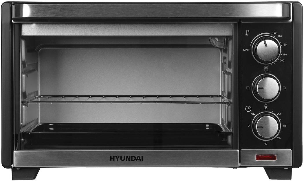 Мини-печь Hyundai MIO-HY091 20л. 1380Вт черный фото 1