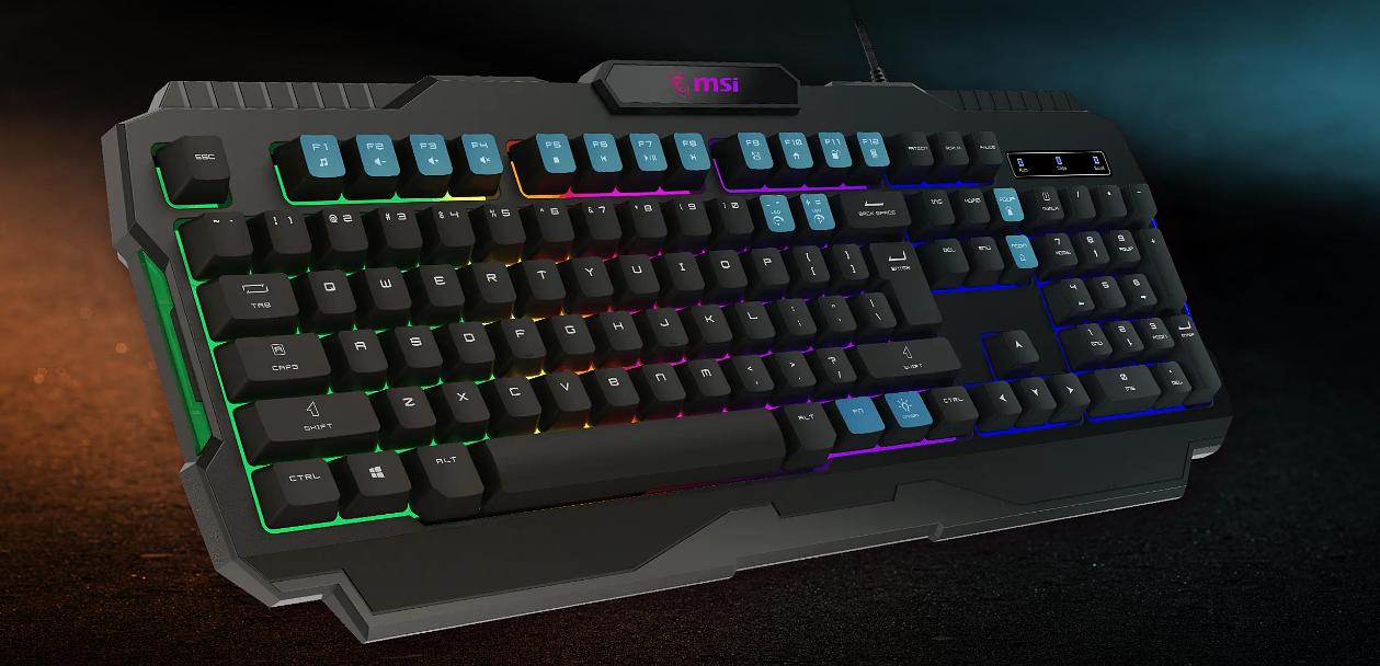 Клавиатура GAMING RU FORGE GK100 RU MSI фото 3