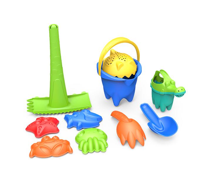 Набор Песочный №14 размер Normal (синее ведро) ОПТ фото 1