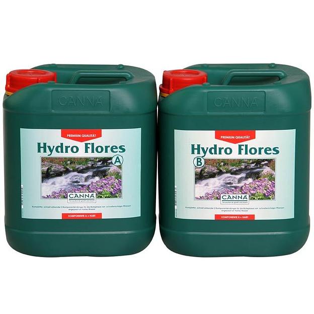 Удобрение Canna Hydro Flores HW A+B 5л фото 1