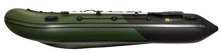 Лодка Ривьера Максима 3400 СК, 3400*1720*460 мм., цвет: зеленый-черный фото 7
