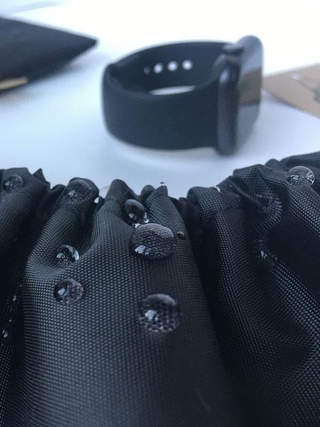 Бахилы многоразовые взрослые NESU «Стандарт» с сумкой, чёрный фото 2