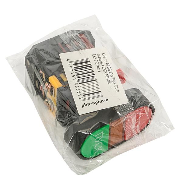 Кнопка АРВВ-22N "Пуск-стоп" овал. 220В NO+NC EKF pbn-apbb-o фото 3