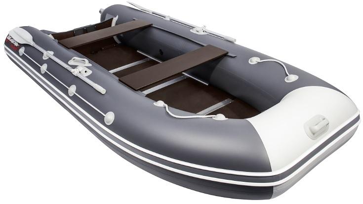 Лодка Таймень LX 3600 СК, 3600*1700*460 мм., цвет: графит-серый фото 1