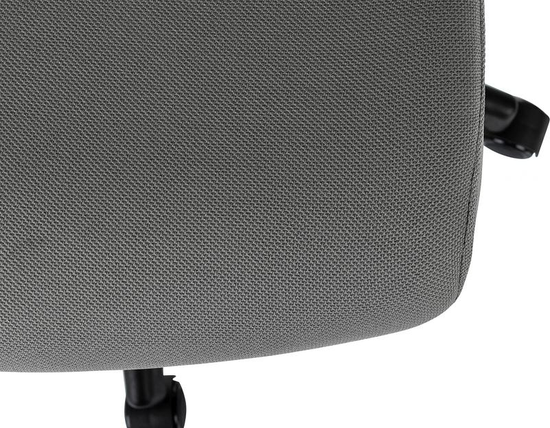 Кресло руководителя Бюрократ Sigma 1 серый сетка/ткань крестов. пластик фото 7