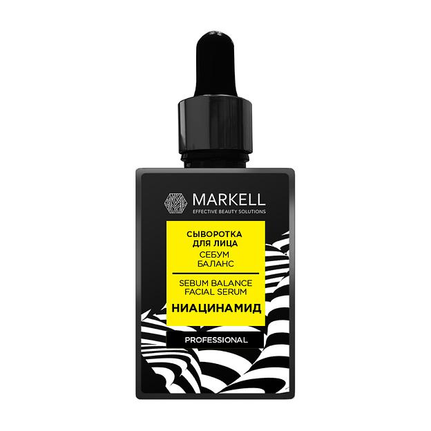 Markell маркелл сыворотка для лица себум-баланс ниацинамид 30мл фото 1