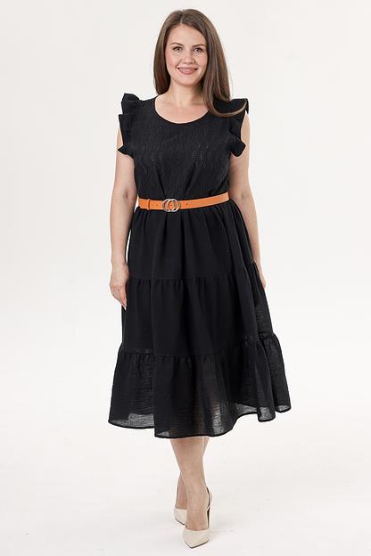 Платье женское  6088/01/Черный  фото 4