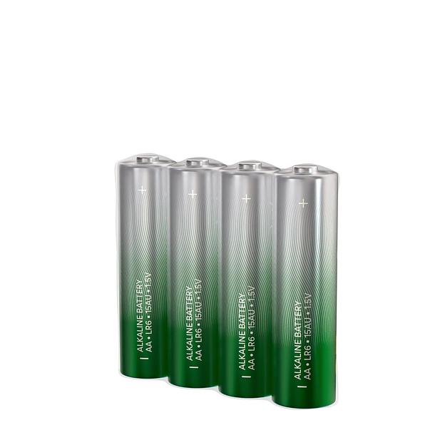 Батарейка алкалиновая GP Super Alkaline G-Tech 15А АA - 4 шт. в пленке фото 1
