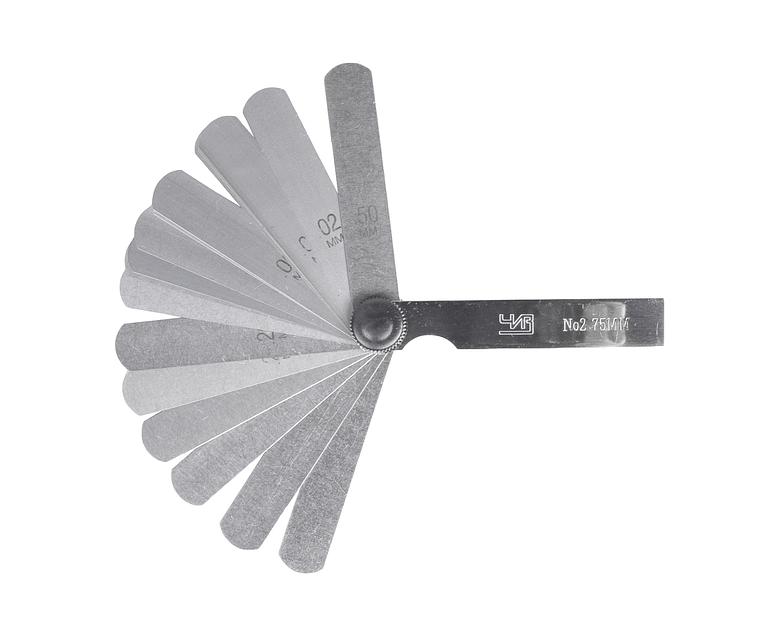 Набор щупов N2 0,02-0,5 L= 70 с калибр. ЧИЗ с поверкой фото 1