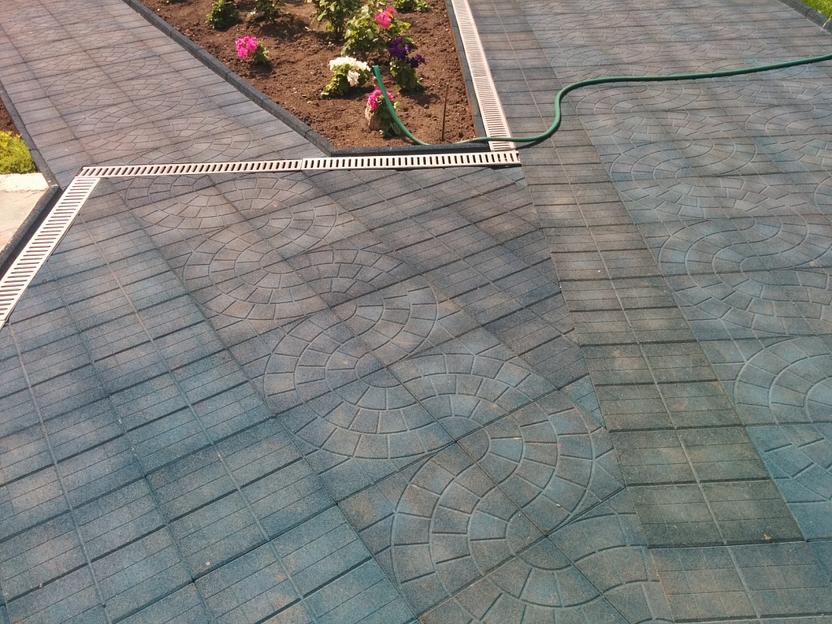 Плитка EcoStep «Паутинка» 350×350×30 мм фото 4