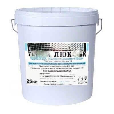 Краска огнезащитная для железобетонных конструкций Терма Люкс — БК 25 кг опт фото 1