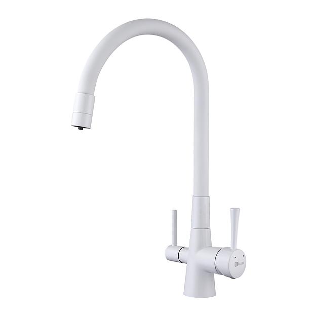 Смеситель Lemark Comfort LM3075W для кухни с подключением к фильтру с питьевой водой фото 1