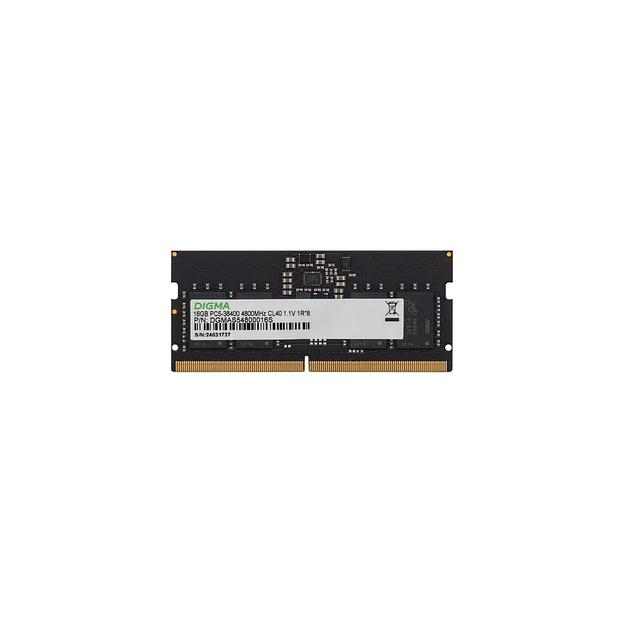 Оперативная память Digma DGMAS54800016S DDR5 - 1x 16ГБ 4800МГц, для ноутбуков (SO-DIMM), Ret фото 1