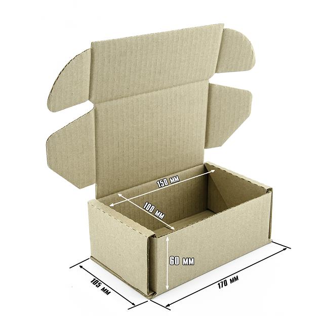 Самосборная коробка 150х100х60 мм, Опт фото 4