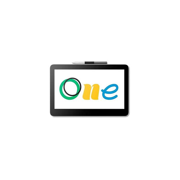 13.3" Графический планшет-монитор Wacom One 13 Touch 1920x1080, белый [dth134w0b] фото 1