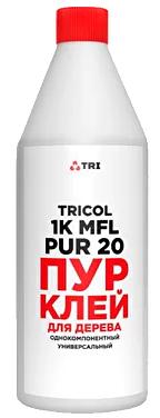 Tricol 1K Mfl 20 Однокомпонентный универсальный ПУР-клей для дерева и паркета 1 кг фото 1