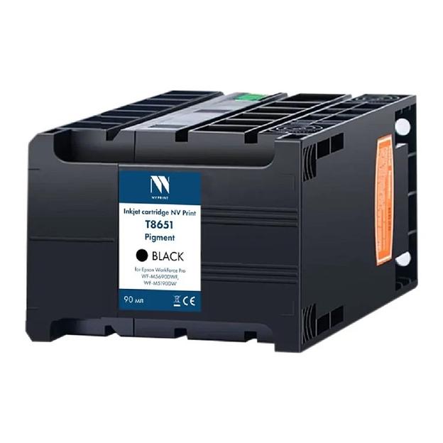 Струйный картридж NV Print T8651 (NV-C13T865140) Black для Epson WorkForce Pro WF-M5690DWF, WF-M5190DW (10 000 стр) фото 1
