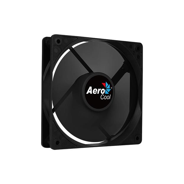 Кулер для компьютерного корпуса AeroCool FORCE 12 Black Molex + 3P фото 1