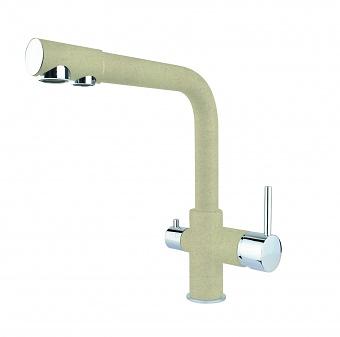 Смеситель АКЦЕНТ, латте фото 1