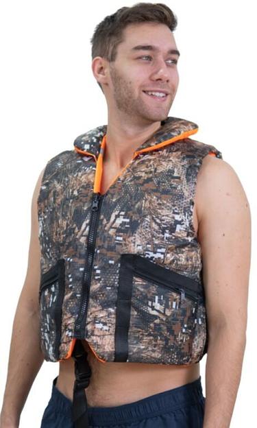 Жилет Таймень спасательный двухсторонний размер: L (48-50) фото 2