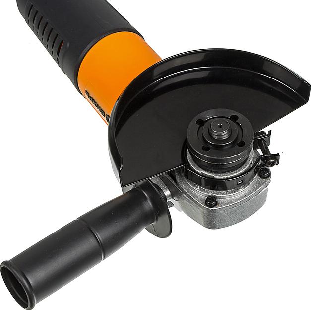 Углошлифовальная машина Вихрь УШМ-125/1100Э 1100Вт 11000об/мин рез.шпин.:M14 d=125мм фото 5