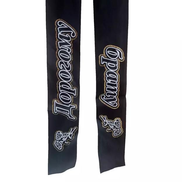 Лента ритуальная с глиттером 10x200см Дорогому брату фото 1