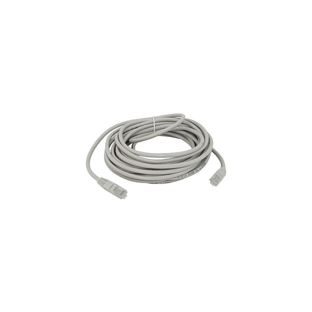 Патч-корд литой (molded), кат.5E, 7.5м, многожильный, серый фото 1